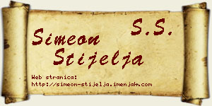 Simeon Stijelja vizit kartica